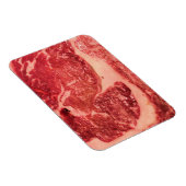 Rohfleisch Ribeye Steak Magnet (Rechte Seite)