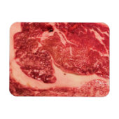 Rohfleisch Ribeye Steak Magnet (Horizontal)