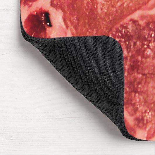 Rohfleisch Ribeye Steak Mousepad (Ecke)
