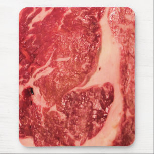 Rohfleisch Ribeye Steak Mousepad