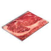 Rohfleisch Ribeye Steak Notizblock (Linke Seite)
