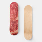Rohfleisch Ribeye Steak Skateboard (Vorderseite)