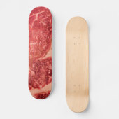 Rohfleisch Ribeye Steak Skateboard (Vorderseite)