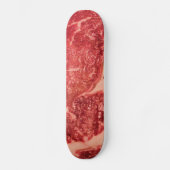 Rohfleisch Ribeye Steak Skateboard (Vorderseite)