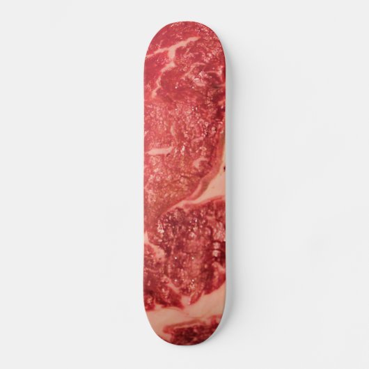 Rohfleisch Ribeye Steak Skateboard (Vorderseite)