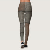 Rohgewebe - Geflechte für industrielle Textur Leggings (Rückseite)