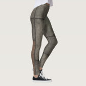 Rohgewebe - Geflechte für industrielle Textur Leggings (Rechts)