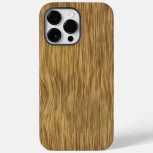 Rohholzkörniger Hintergrund in natürlicher Farbe Case-Mate iPhone Hülle