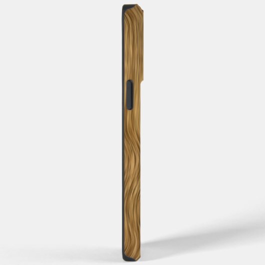 Rohholzkörniger Hintergrund in natürlicher Farbe Case-Mate iPhone Hülle (Rückseite / Rechts)