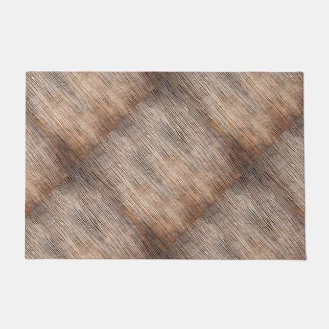 Rohholzplatte Fußmatte (Vorderseite)