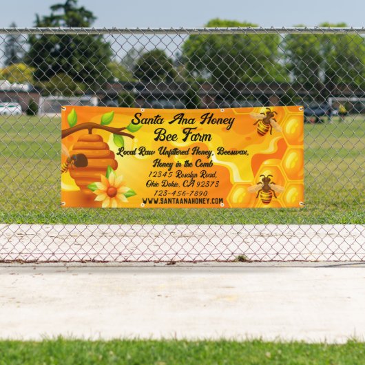 Rohhonig für den Verkauf in landwirtschaftlichen B Banner (Insitu)