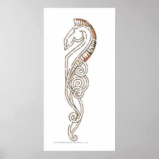 Rohirrim-Flag Poster (Vorne)