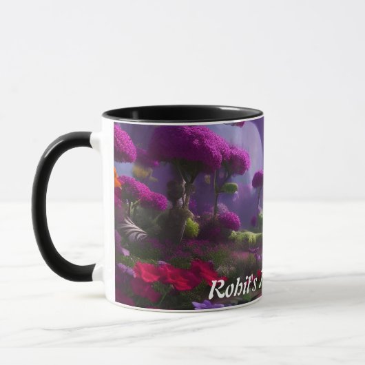 Rohit's Morning Tea Personalisiert anpassbar Tasse (Links)