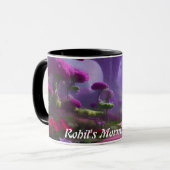 Rohit's Morning Tea Personalisiert anpassbar Tasse (Vorderseite Links)