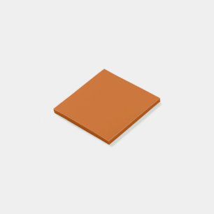 Rohling-Farbe  Hex# BE4D00 Post-it Klebezettel