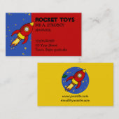 Rohling-Gelbe Visitenkarte (Vorne/Hinten)