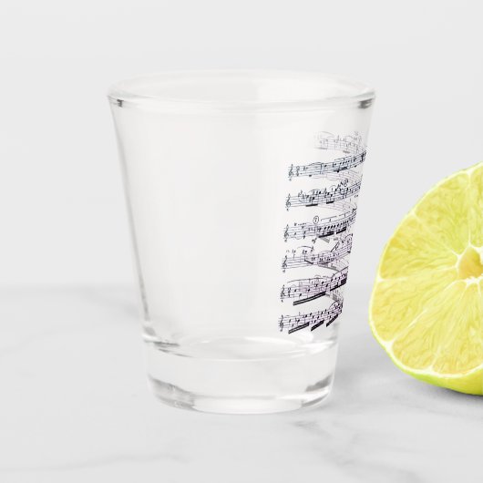 Rohling-Halter/Schnapsglas Schnapsglas (Links)