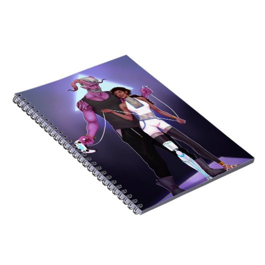 Rohn und Nakia Notebook Notizblock (Rechte Seite)