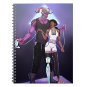 Rohn und Nakia Notebook Notizblock (Vorderseite)