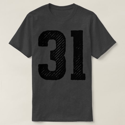 Rohnummer 31 1 T-Shirt (Design vorne)