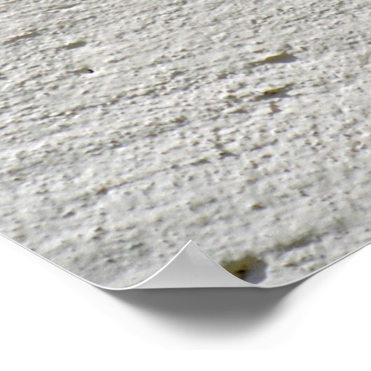 Rohputzwand für Textilien Poster (Ecke)