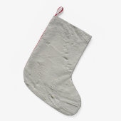 Rohputzwand Kleiner Weihnachtsstrumpf (Vorderansicht (hängend))