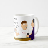 Rohr-Band-Telefon-Tasse Kaffeetasse (VorderseiteRechts)