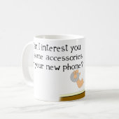 Rohr-Band-Telefon-Tasse Kaffeetasse (Vorderseite Links)