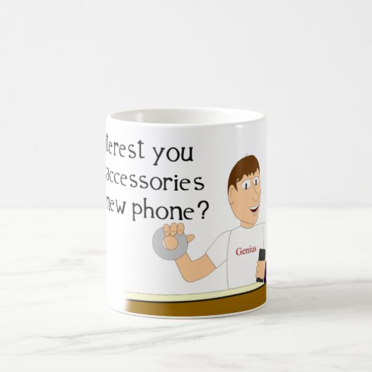 Rohr-Band-Telefon-Tasse Kaffeetasse (Mittel)