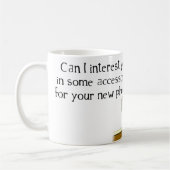Rohr-Band-Telefon-Tasse Kaffeetasse (Links)