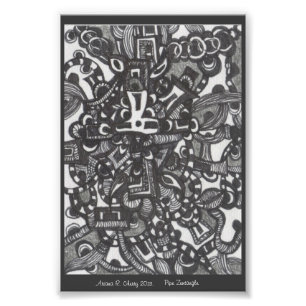 Rohr durch Ariana R. Cherry Fotodruck