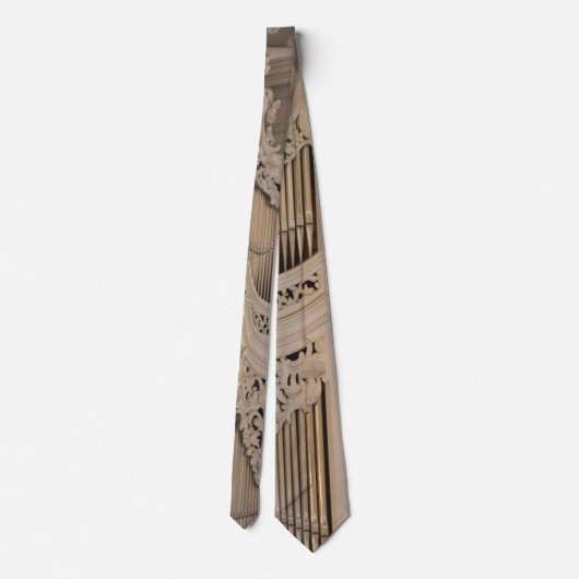 Rohr-Organ-Krawatte Krawatte (Rückseite)