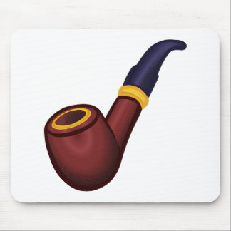 Rohr, rauchend, Tabak Mousepad