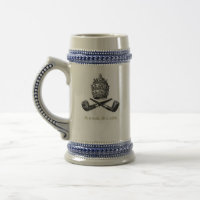 Rohr-rauchende Bier-Tasse