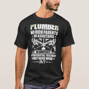 Rohrbefestiger für das Klemmen von Hartarbeitsplat T-Shirt