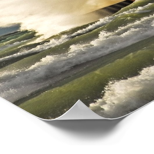 Rohrdruck Poster (Ecke)