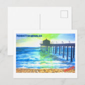 Rohrdruck Postkarte (Vorne/Hinten)