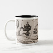 Rohre aller Völker Zweifarbige Tasse (Links)