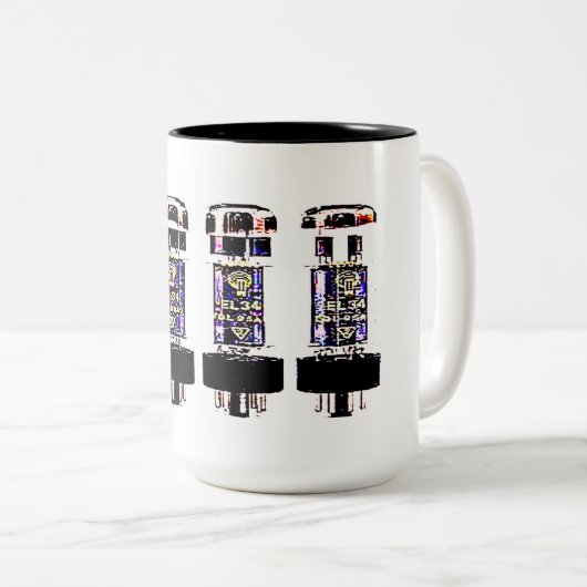 Rohre EL 34 Zweifarbige Tasse (VorderseiteRechts)