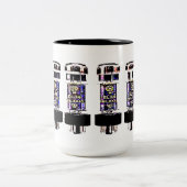 Rohre EL 34 Zweifarbige Tasse (Mittel)