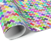 Rohre Geschenkpapier (Rolleneckpunkt)