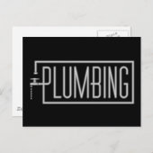 Rohre und Tropfkörper - Postkarte (Vorne/Hinten)