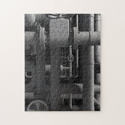 Rohre und Ventile Puzzle (Vertikal)