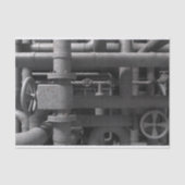 Rohre und Ventile Seidenpapier (Vorderseite)