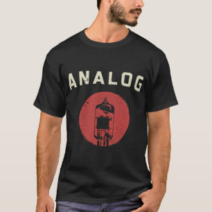 Röhrenanalog gestörter Effekt T-Shirt