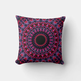 Röhrenblitz-Mandala Kissen