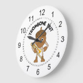 Röhrenknabeltext Große Wanduhr (Winkel)