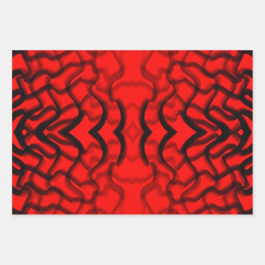 Röhrenleitung Geschenkpapier Set (Vorderseite 2)