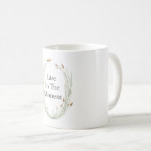 Rohrkolben Leben im Moment Kaffeetasse (VorderseiteRechts)