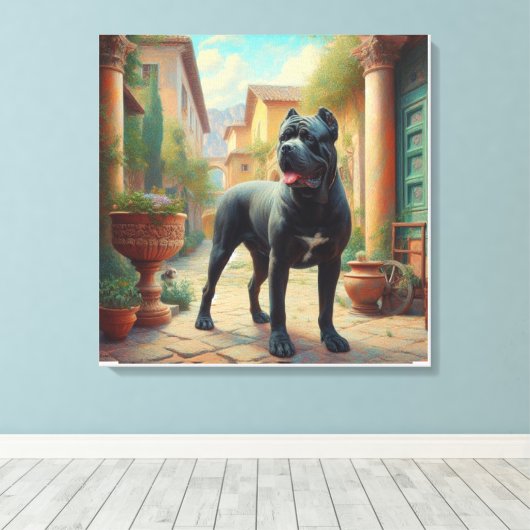 Rohrkorso Leinwanddruck (Insitu (Holzboden))